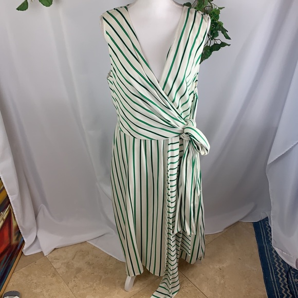 Halogen Faux Wrap Dress - Picture 2 of 16